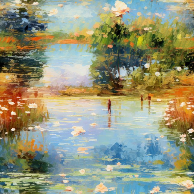 Franskens intryck poster (Impressionism Unveiled: Monet's Timeless Visions.)