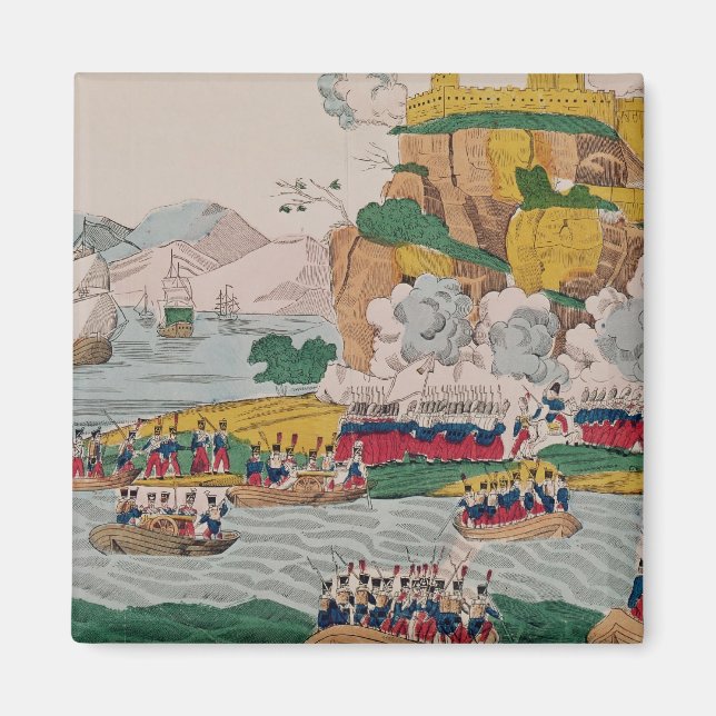 Franskens övertagande av Alger Magnet (Framsidan)