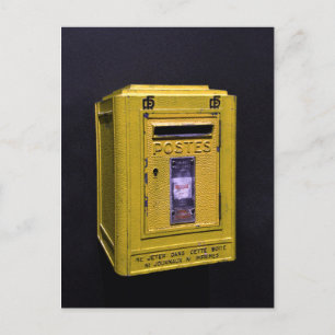 Franskens postlåda vykort