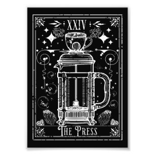 Franskens presskort för kaffekort fototryck