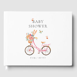 Franskens Vintage omslag med blommor Gästböcker