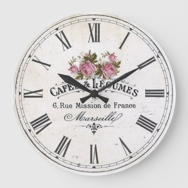 Franskens Vintage Stor Klocka (Framsida)