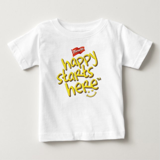 Fransk'Småbarn Shirt Tee (Framsida)