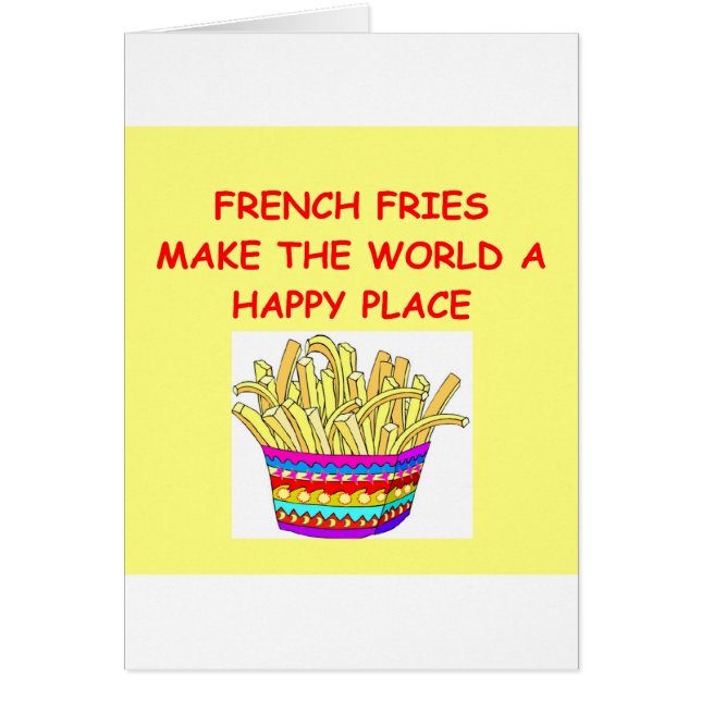 fransksmåfiskar hälsningskort (Framsidan)