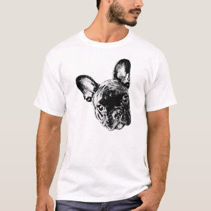 Franskt bulldoggansikte tee