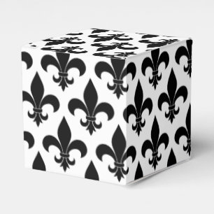 Franskt Fleur de lis-mönster Presentaskar