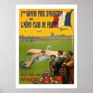 Franskt flyg (återställda franska annonser för poster