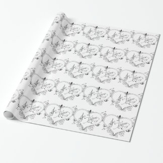 Franskt kärlekcitationstecken presentpapper