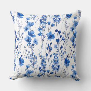 Franskt pappersvildblommor Mönsterdesign-98186 Kudde