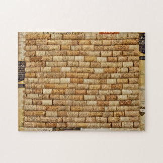Franskt vin Corkboard Pussel