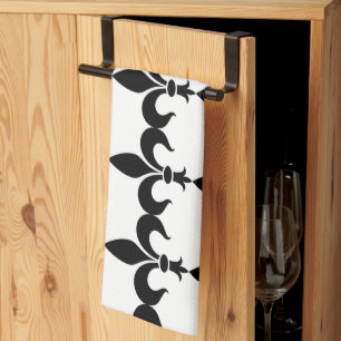 FranskTema Fleur de Lis kökshanddukar