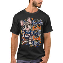 Fransyskor & Fotboll Höst Frans Bulldog T-shirt