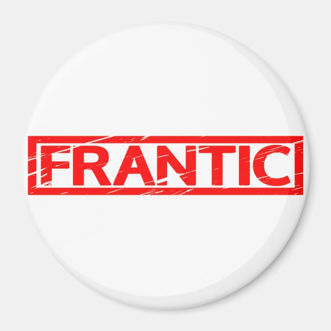 Frantic Frimärke Magnet (Framsidan)