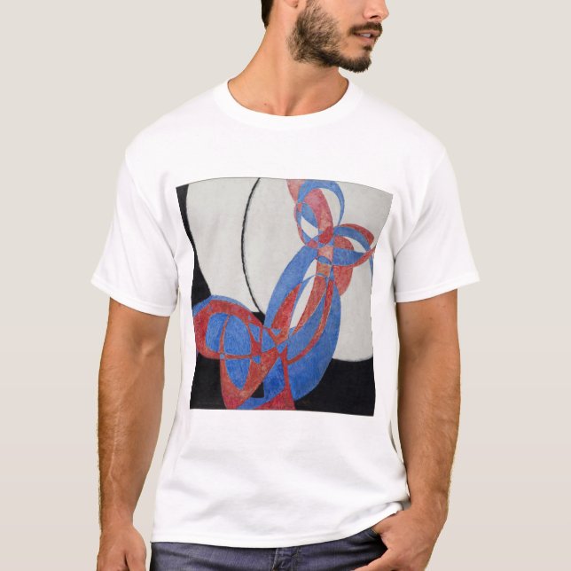 František Kupka, Amorpha Fugue, Abstrakt Art T Shirt (Framsida)