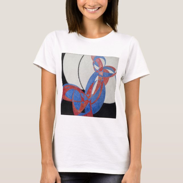 František Kupka, Amorpha Fugue, Abstrakt Art T Shirt (Framsida)