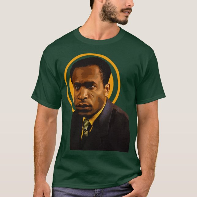 Frantz Fanon Pan-African T-Shirt (Framsida)