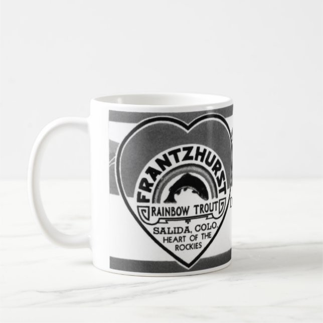 Frantzhurst regnbågeforell kaffemugg (Vänster)
