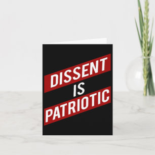 Frånvarande är patriotisk politisk minnespremie kort