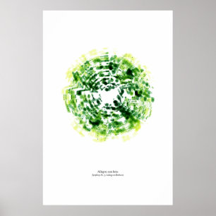 Frånvarande personal: Allegro con brio (färg) Poster