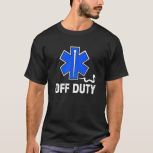 Frånvarande Sjukvårdare Medic Akut First Responder T Shirt