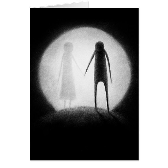 Frånvaro Hälsningskort (Framsidan)