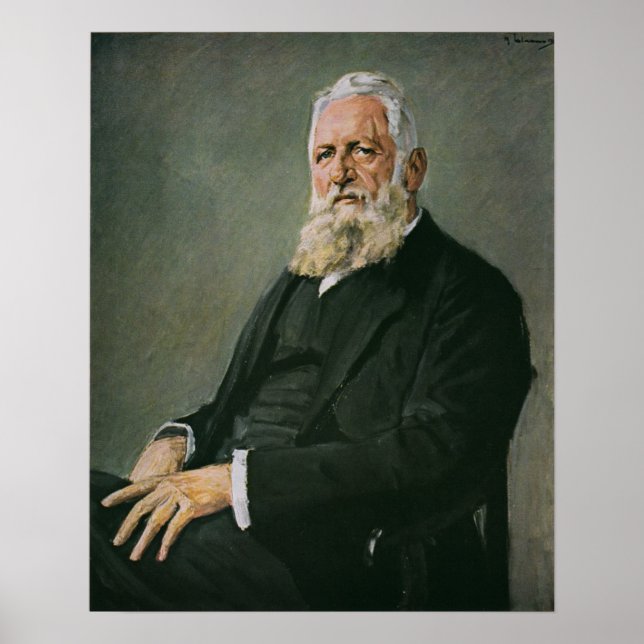 Franz Adickes Poster (Framsidan)