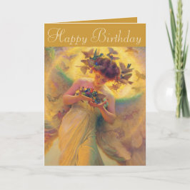 Franz Dvorak Angel of Birds CC0430 Birthday Kort