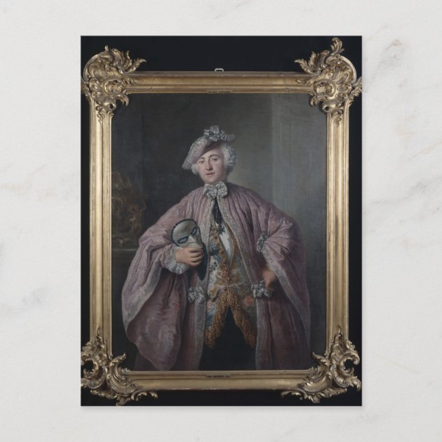 Franz Isaak von Chasot Vykort (Framsida)