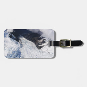 Franz Josef-glaciären, flygbild, Nya Zeeland Bagagebricka