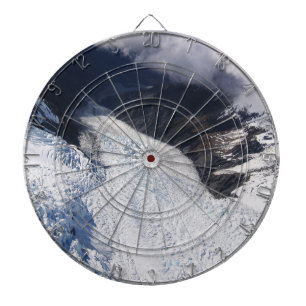 Franz Josef Glacier Aerial View, Nya Zeeland Darttavla