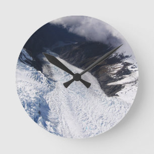 Franz Josef Glacier Aerial View, Nya Zeeland Rund Klocka