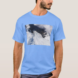 Franz Josef Glacier Aerial View, Nya Zeeland T Shirt