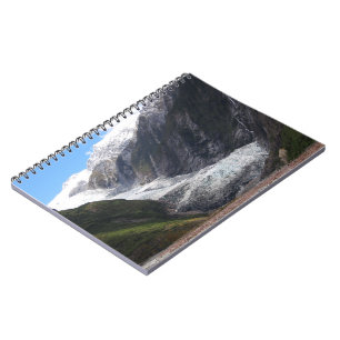 Franz Josef Glacier, Nya Zeeland Anteckningsbok Med Spiral