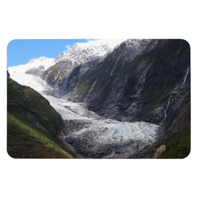 Franz Josef Glacier, Nya Zeeland Magnet (Horisontell)