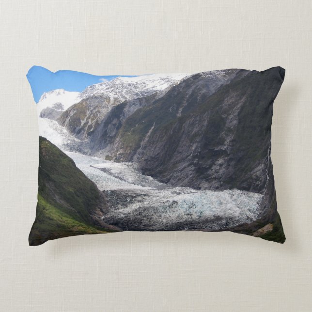 Franz Josef Glacier, Nya Zeeland Prydnadskudde (Framsidan)