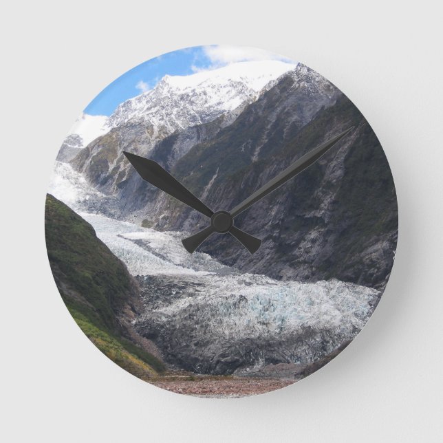 Franz Josef Glacier, Nya Zeeland Rund Klocka (Framsida)