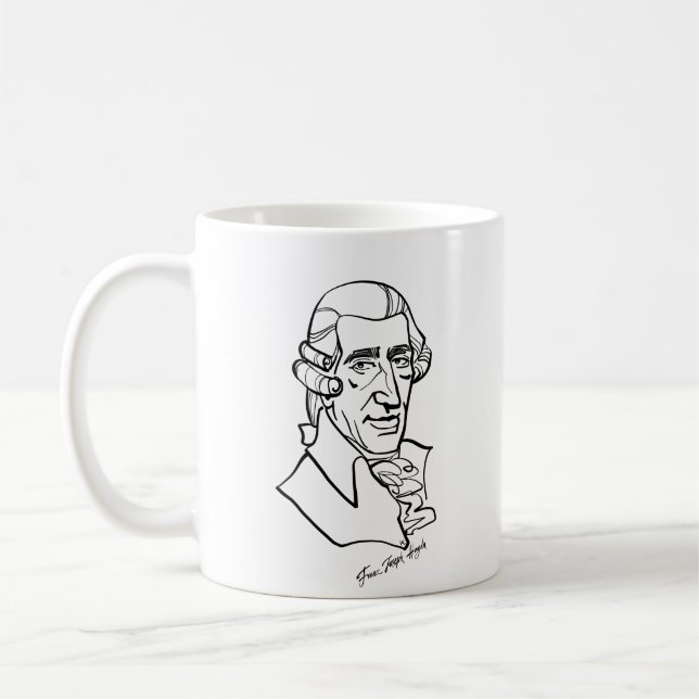 Franz Joseph Haydn Kaffemugg (Vänster)