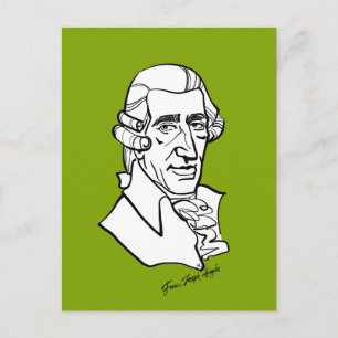 Franz Joseph Haydn Vykort
