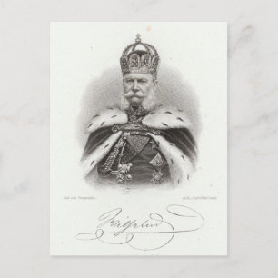 Franz-Joseph I av Österrike Vykort