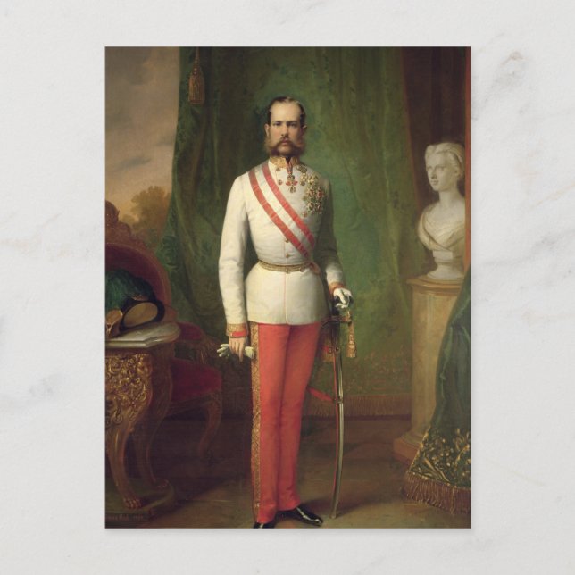 Franz Joseph I Vykort (Framsida)