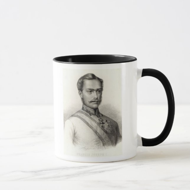 Franz Joseph mig, kejsare av Österrike 2 Mugg (Höger)