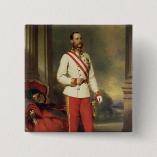 Franz Joseph mig, kejsare av Österrike Knapp
