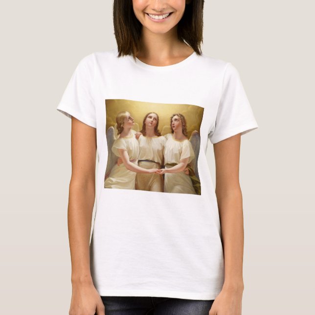 Franz Kadik - Tre Änglar - 1822 - Målning T Shirt (Framsida)