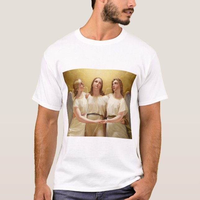 Franz Kadik - Tre Änglar - 1822 - Målning T Shirt (Framsida)