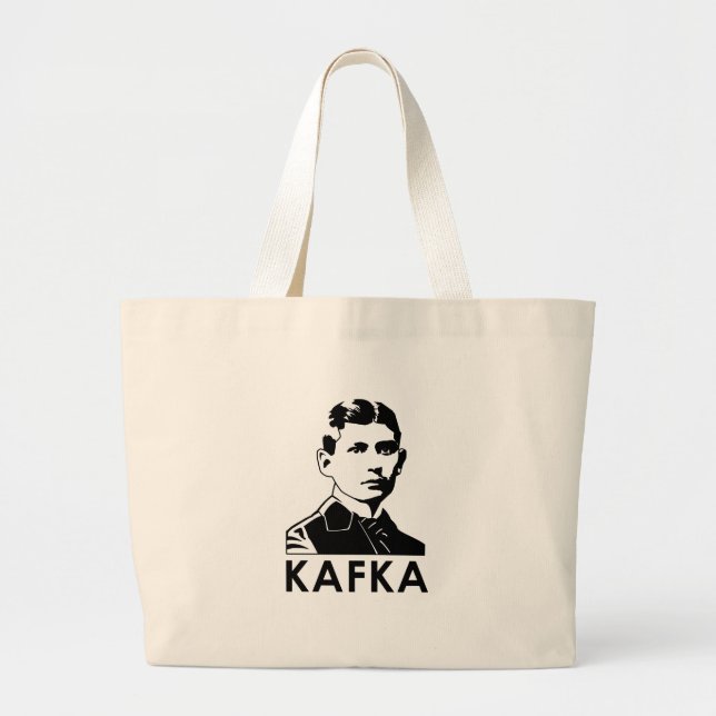 Franz Kafka Jumbo Tygkasse (Framsidan)