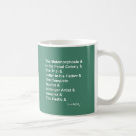 Franz Kafka Kaffemugg