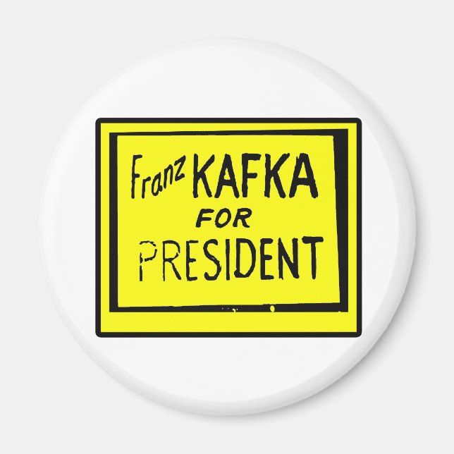 Franz Kafka Magnet (Framsidan)