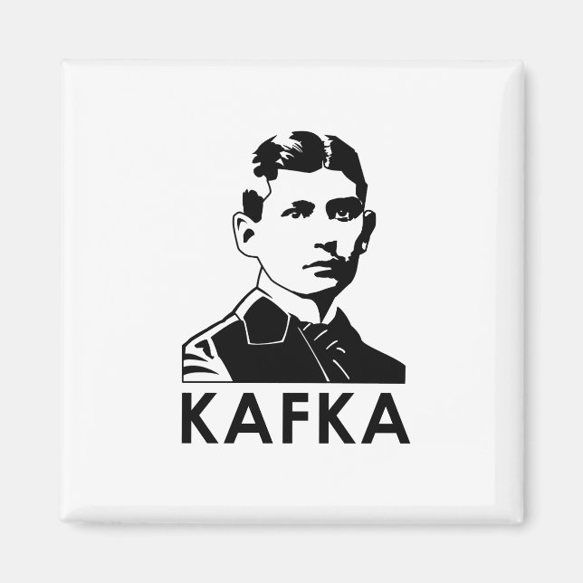 Franz Kafka Magnet (Framsidan)