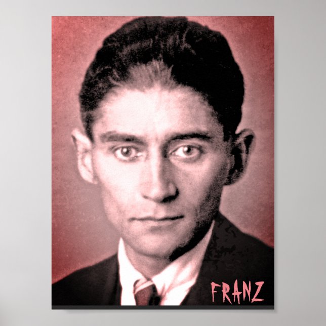 Franz Kafka Poster (Framsidan)