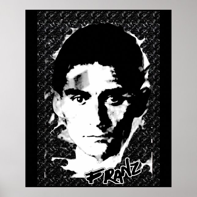 Franz Kafka Poster (Framsidan)